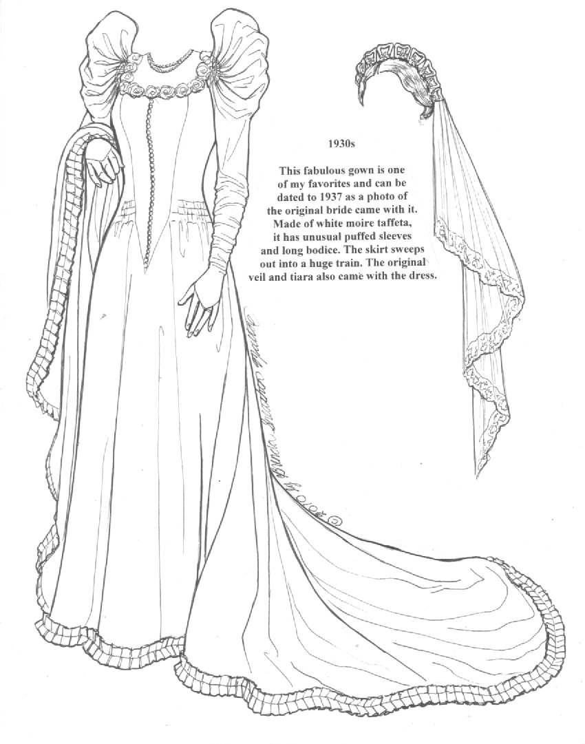 [2000's gown]