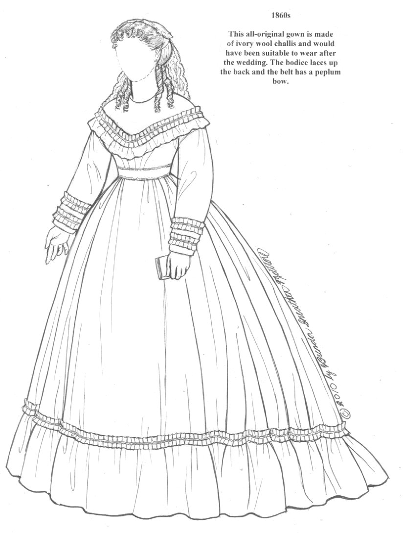 [2000's gown]