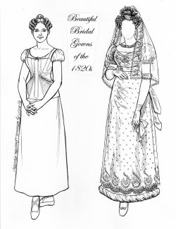 [1820 gown]