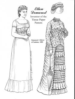 [DEMOREST'S, MIRROR OF FASHION, 1880]