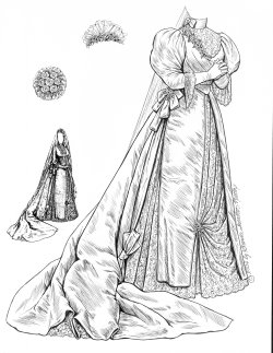 [wedding gown]