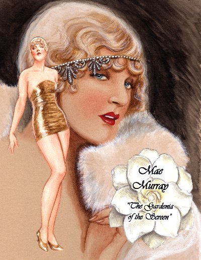 [Mae Murray portrait]