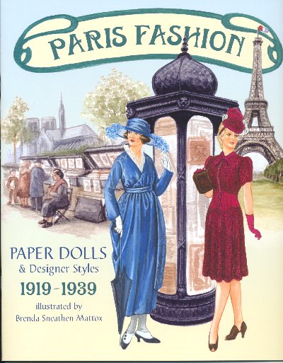 [Paris Fashion paper doll book ]