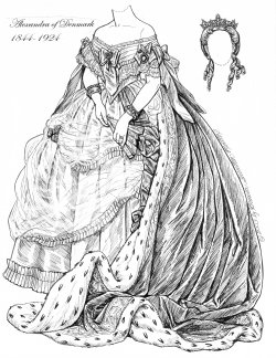 [ALEXANDRA OF DENMARK, 1844-1924]